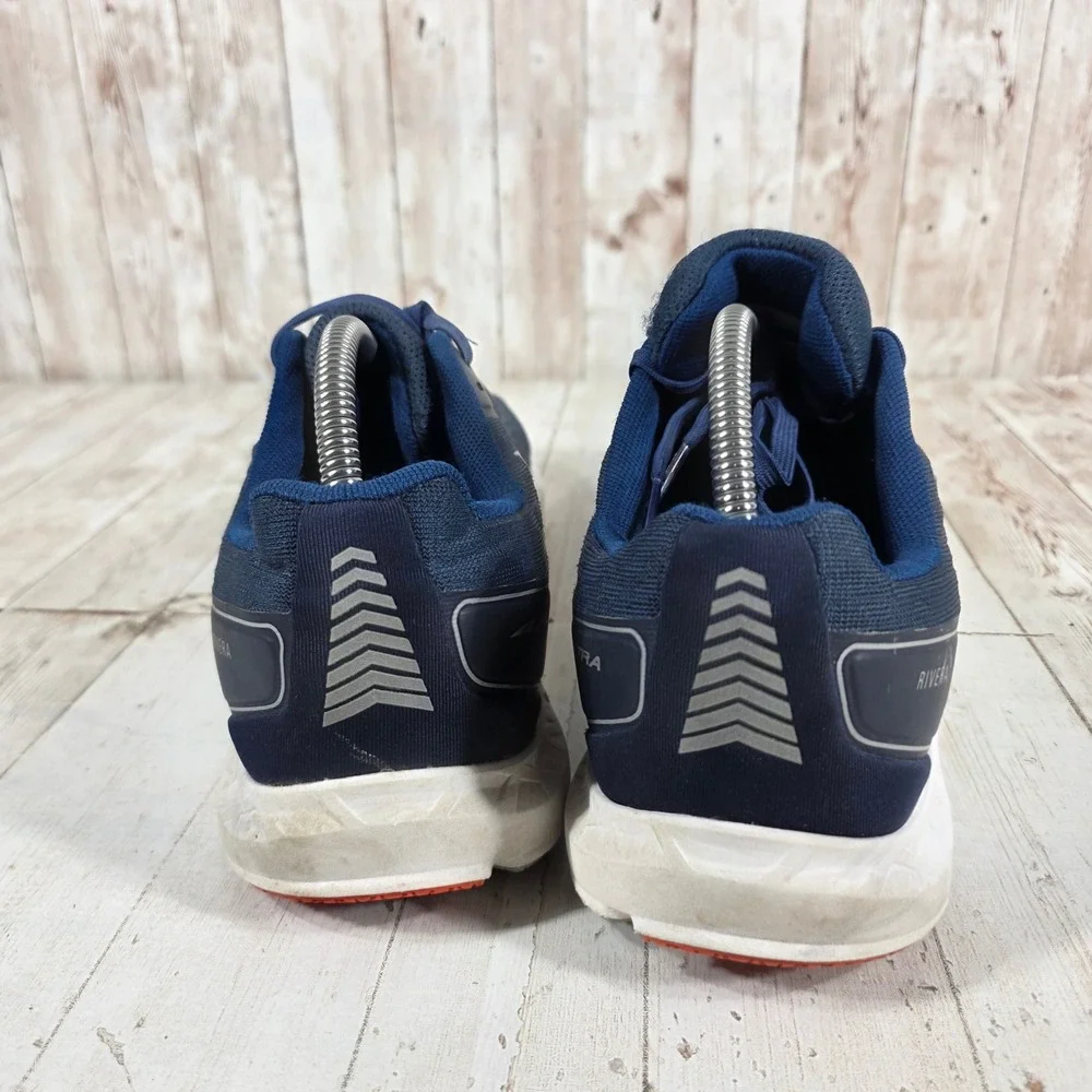 Altra Rivera Navy Blue Red Running Shoes Mens 9.5 AL0A4VQL445